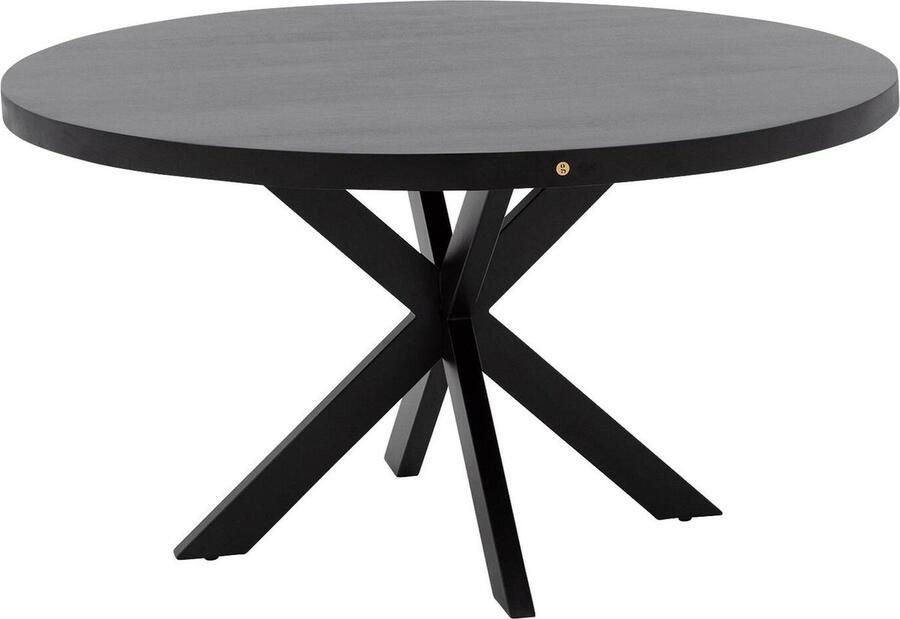 Goossens Lecce Eettafel Hout 140 x 76 x 140 cm Rond