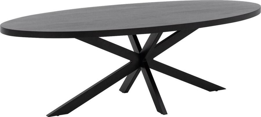 Goossens Lecce Eettafel Hout 240 x 76 x 110 cm Ovaal