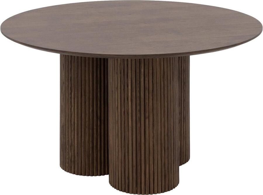 Goossens Basic Goossens Melani Eettafel Hout 137 x 76 x 137 cm Rond