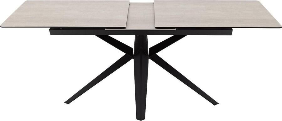 Goossens Milena Eettafel Keramiek 180 x 76 x 100 cm Rechthoek beige