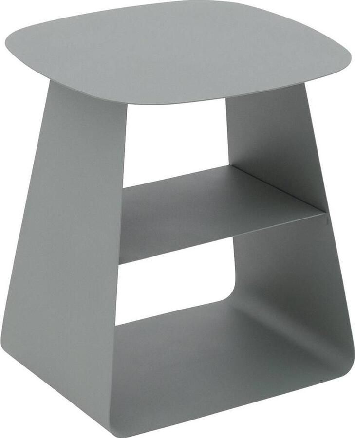 Goossens Nox Bijzettafel Metaal 40 x 45 x 40 cm Vierkant