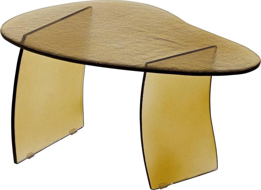 Goossens Oydis Salontafel Glas 65 x 32 x 42 cm Rond