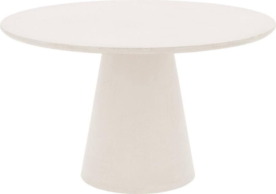 Goossens Stone eettafel Beton 130 x 130 cm