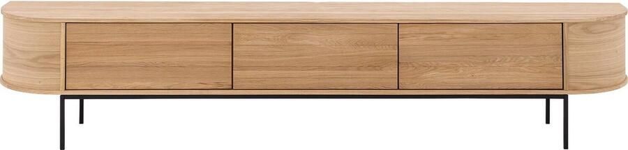 Goossens Tv Meubel Delfina 3 Kleppen Staand Hout