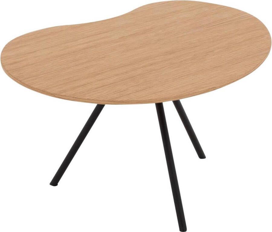 Goossens Saya Salontafel Hout 61 x 33 x 49 cm Rond