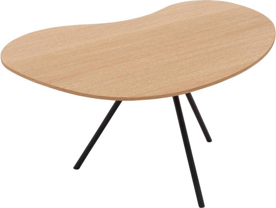 Goossens Saya Salontafel Hout 79 x 36 x 61 cm Rond