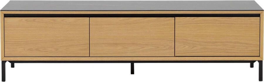 Goossens Tv Meubel Mundi 1 Deur 2 Laden Hout Wit