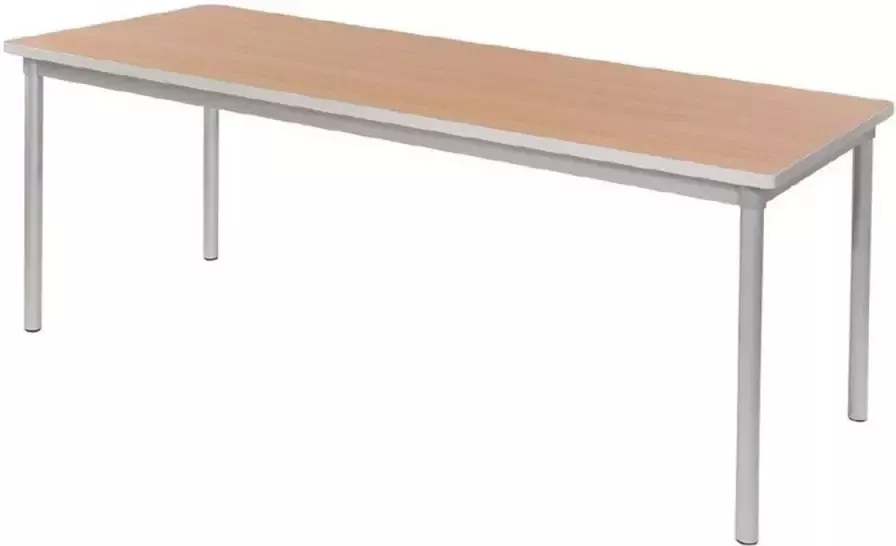 Gopak Enviro Rechthoekige Indoor Eettafel Berkeneffect 1800mm GE962 Horeca & Professioneel