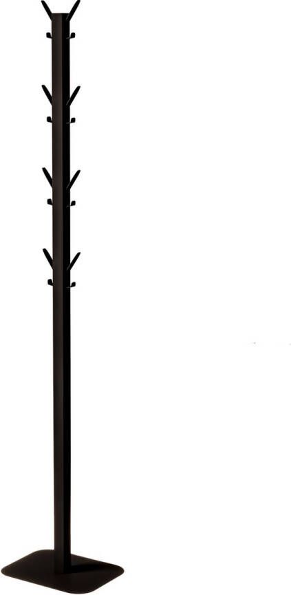 Gorillz Atomy kapstok staand Staande Kapstok 16 haken Metaal 180 cm Zwart