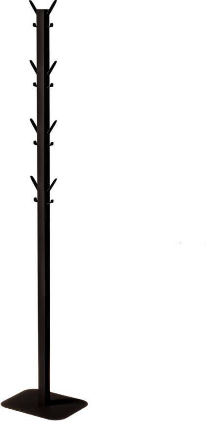 Gorillz Atomy kapstok staand Staande Kapstok 16 haken Metaal 180 cm Zwart