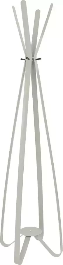 Gorillz Modi kapstok staand- staande kapstok 8 haken Metaal 170 cm Grijs - Foto 1