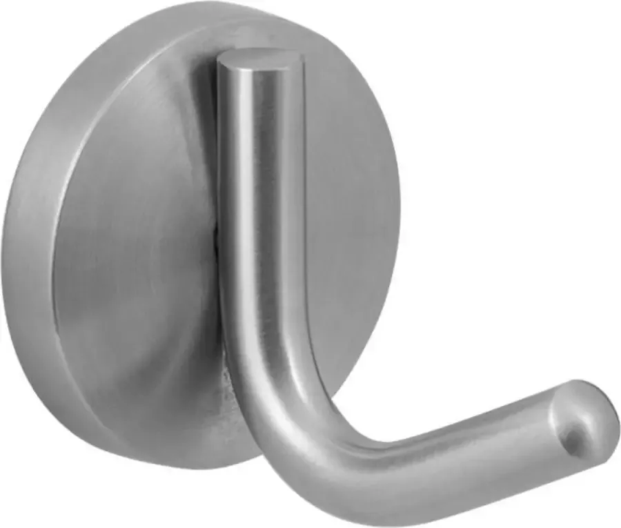 GPF bouwbeslag Kapstokhaak RVS geborsteld RVS JasRVS 58x58x77 mm