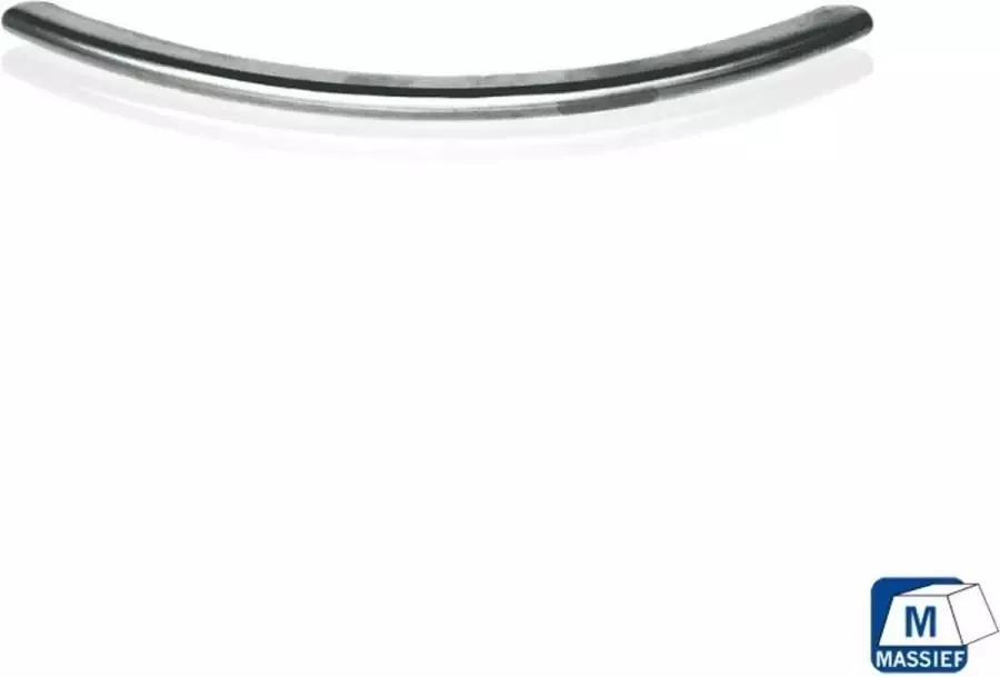 GPF bouwbeslag GPF Meubelgreep gebogen 10x237 192mm