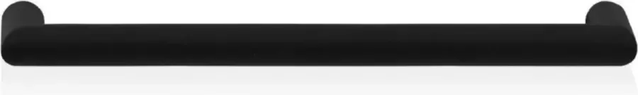 GPF bouwbeslag GPF Meubelgreep Haaks 12x140 128mm zwart