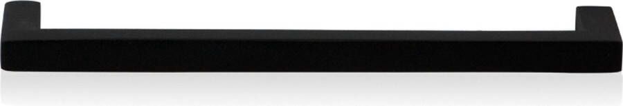 GPF bouwbeslag GPF Meubelgreep rechth 10x10x138 128mm zwart