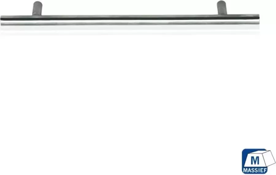 GPF bouwbeslag GPF Meubelgreep T-model 12x250 192mm