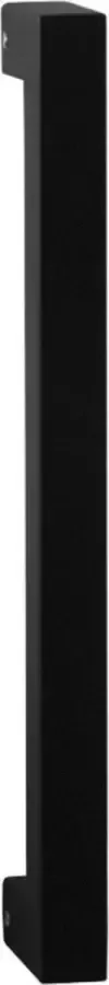 GPF deurgreep 11 vierkant 22x500 478mm hoogte 55mm zwart