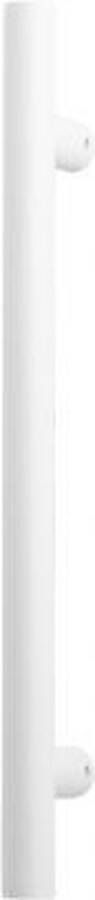 GPF 8647.62 deurgreep 16 wit 16x230 160mm incl. enkel- en dubbelzijdige bevestiging