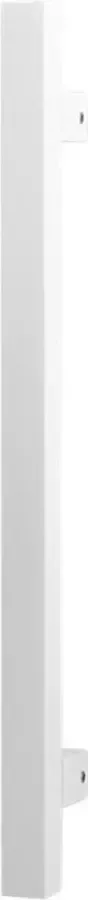GPF deurgreep 10 vierkant 22x300 200mm hoogte 55mm wit - Foto 1