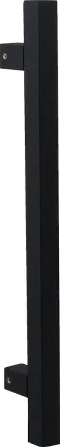 GPF Deurgreep Zwart RVS T-model 10 30x1600mm hoogte 70mm zwart