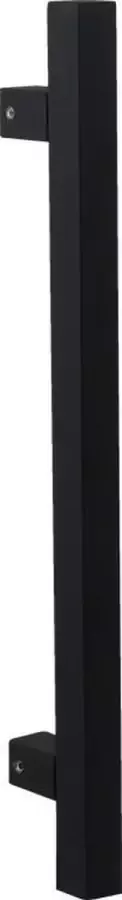 GPF Deurgreep Zwart RVS T-model 10 30x2000mm hoogte 70mm zwart - Foto 1