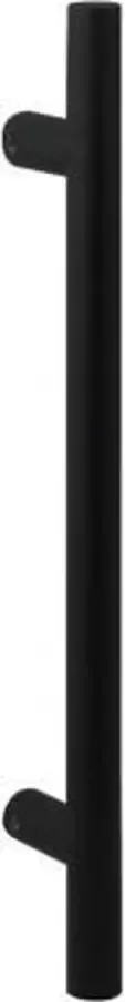 GPF 8674.61 deurgreep 16 zwart 38x2000 1800mm incl. enkel- en dubbelzijdige bevestiging - Foto 1