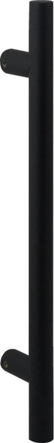 GPF Deurgreep Zwart RVS T-model 16 32x450mm zwart
