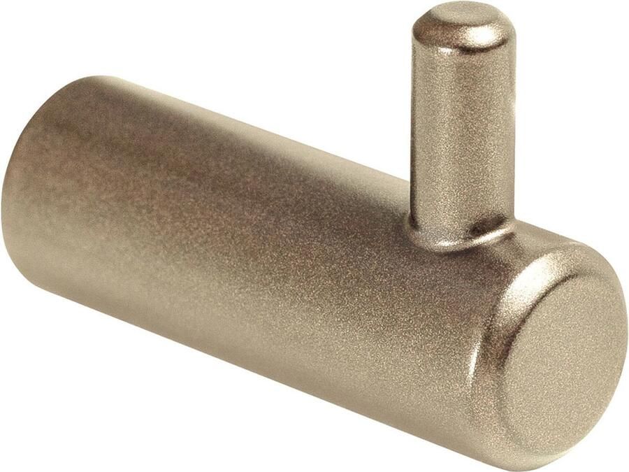 GPF Kapstokhaak Champagne blend RVS Champagne blend jas handdoekhaak 40x14 mm