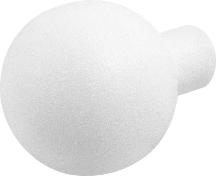 GPF Kogelknop ten behoeve van veiligheidsschilden vast Wit