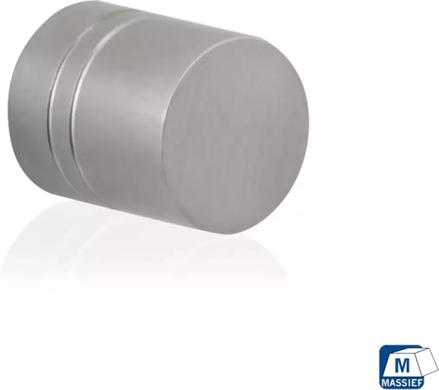 GPF Meubelknop RVS geborsteld RVS 5510.35