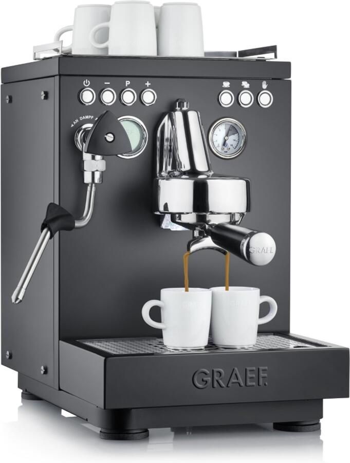 Graef Batessa Espressomachine Zwart