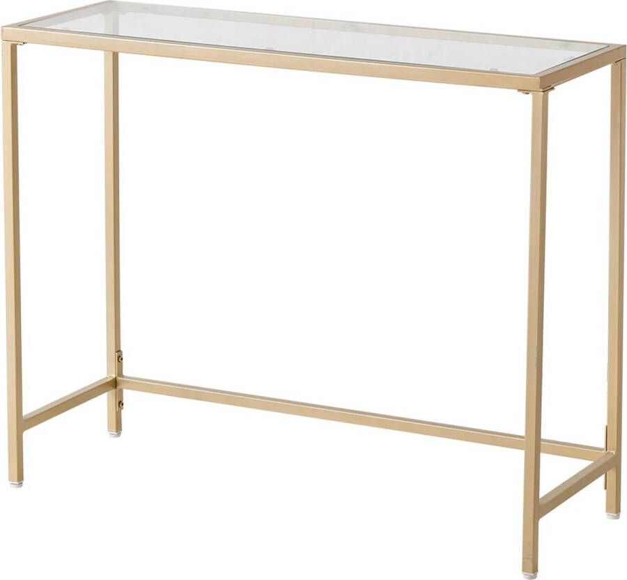 Gran Vida Luxe Console Tafel met Gouden Frame Modern & Functioneel Design