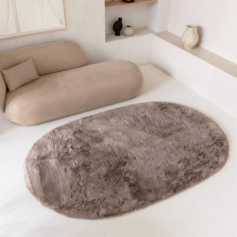 Carpet Studio Comfy Tapijt Crème Tapijt Woonkamer 190x290 cm Hoogpolig Tapijt Woonkamer Tapijt Shaggy Tapijt Fluffy Slaapkamer - Foto 2