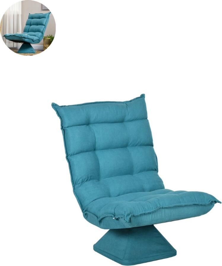 GranMaison Fauteuil Relaxstoel Relaxfauteuil Stoel Met armleuning Voor één Persoon Beige