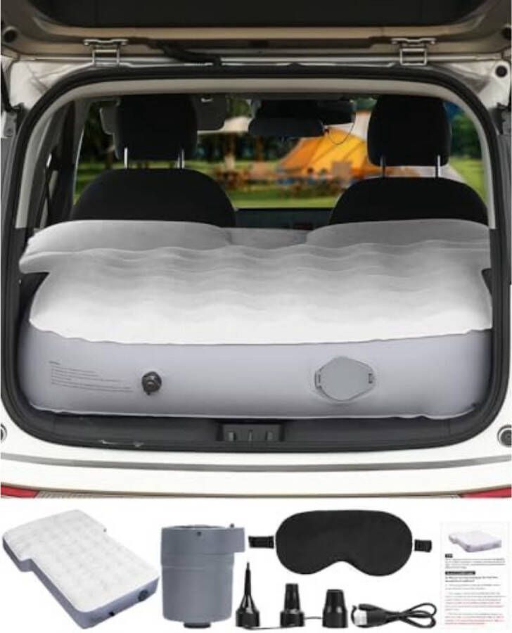 Gratyfied Auto luchtbed Auto luchtmatras Auto luchtbed voor achterbank Auto matras 165 x 132 x 25 cm 4 2 kg