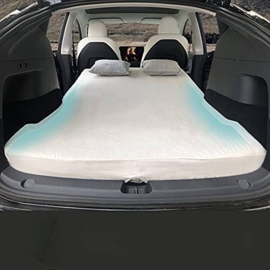 Gratyfied Auto luchtbed Auto luchtmatras Auto luchtbed voor achterbank Auto matras 192 02 x 104 9 x 6 cm 10 kg Grijs