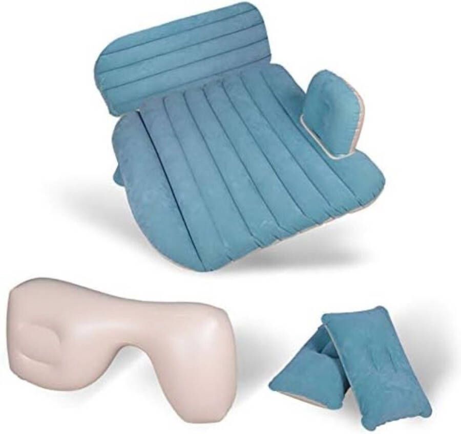 Gratyfied Auto luchtbed Auto matras achterbank Auto luchtmatras Auto luchtbed voor achterbank Auto matras Lichtblauw