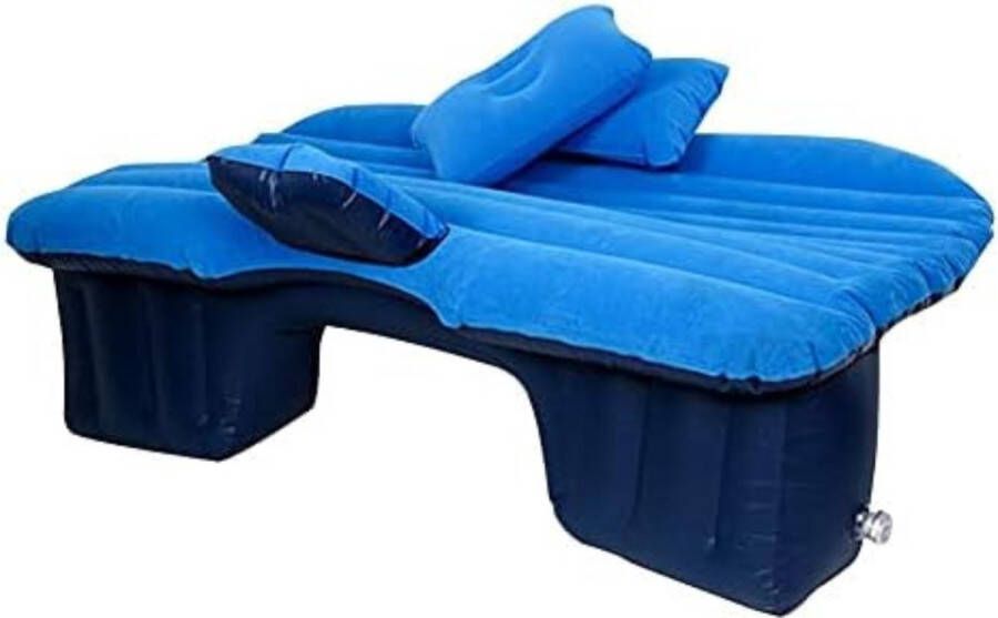 Gratyfied Auto luchtbed Auto matras achterbank Auto luchtmatras Auto luchtbed voor achterbank Auto matras Blauw