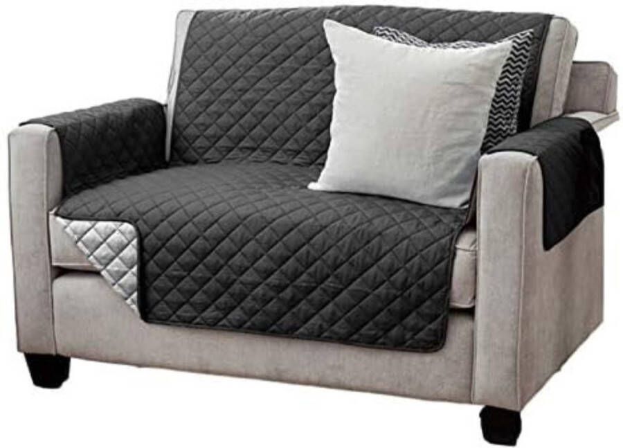 Gratyfied Bankhoes 2 Zitsbank Zetelhoes 2 Zit Zwart