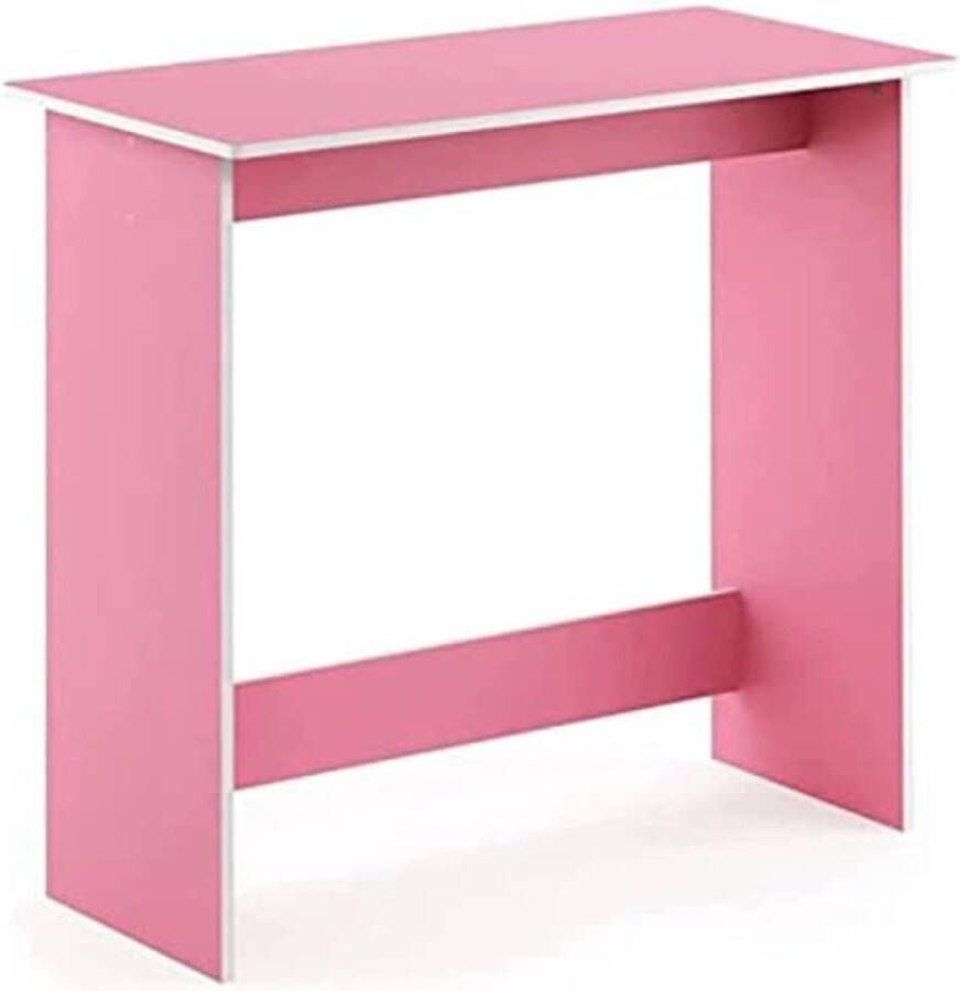 Gratyfied Computertafel Voor Laptops Computertafel Laptoptafel Verrijdbaar Workstation Lessenaar Roze-Wit