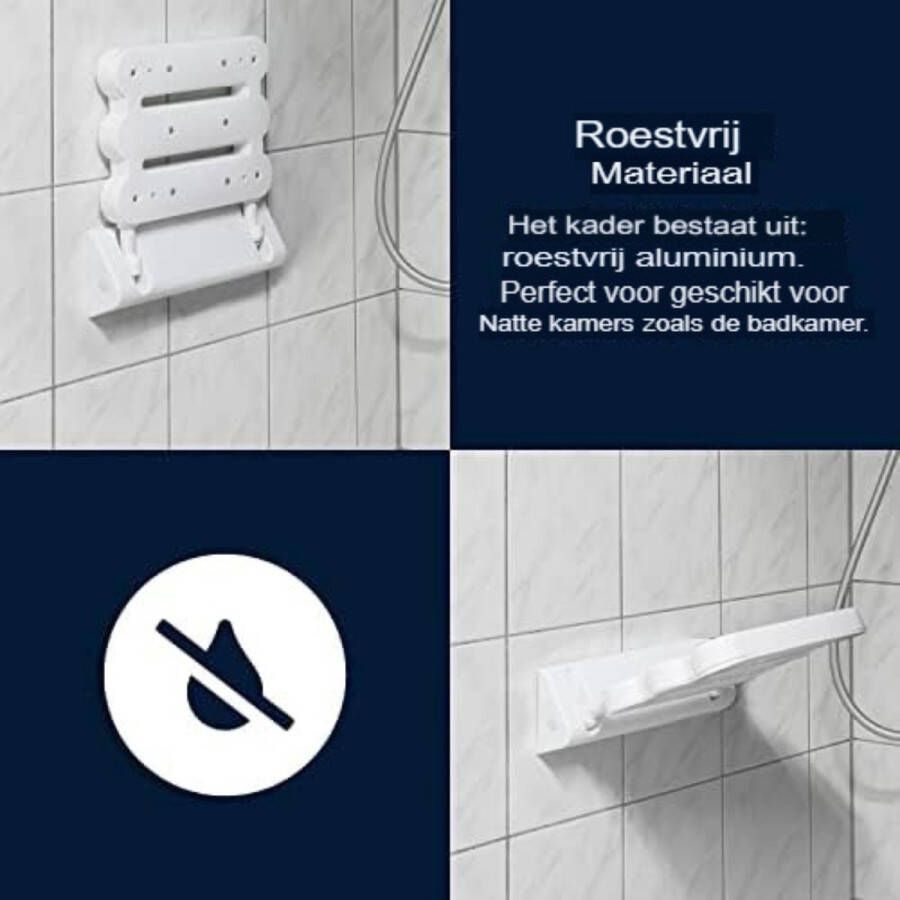 Gratyfied -Douchekruk inklapbaar-Folding shower stool-Douchezitje opklapbaar-folding shower seat