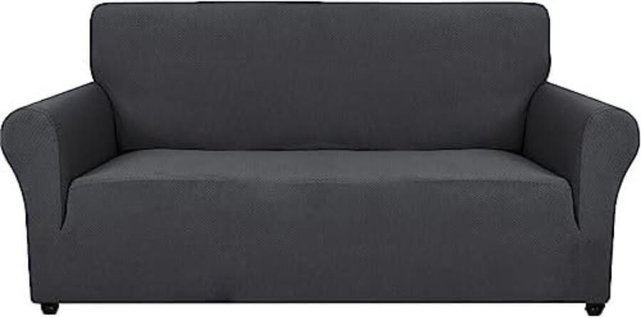 Gratyfied Bankhoes 2 Zitsbank Zetelhoes 2 Zit Bankhoes Stretch DonkerGrijs