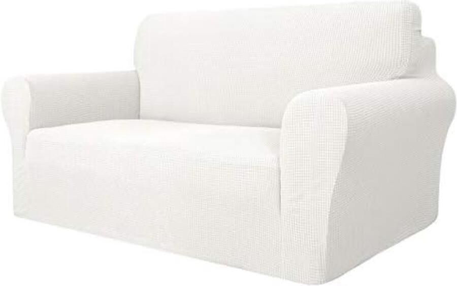 Gratyfied Bankhoes 2 Zitsbank Zetelhoes 2 Zit Bankhoes Stretch Wit