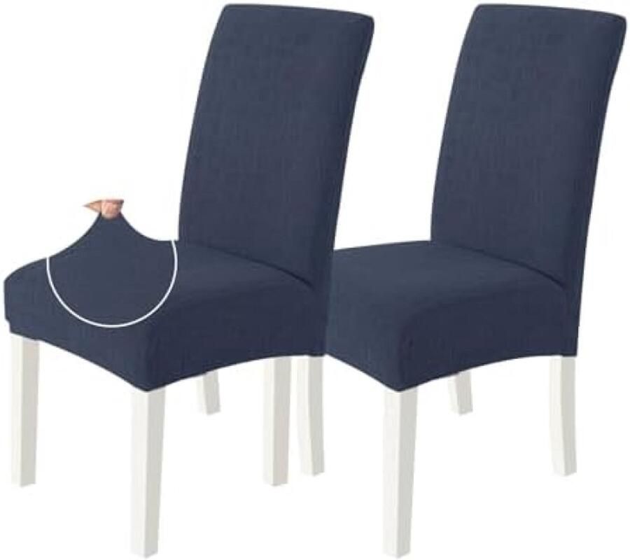 Gravora Elastische Stoelhoezen Set Ademende Bescherming voor Meubels
