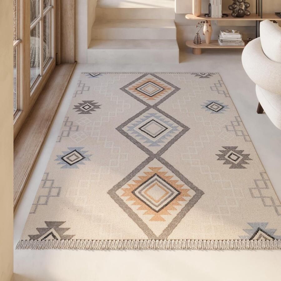 Green Looop Handgeweven vloerkleed Jong 100% wol Dikte: 5mm - Foto 2