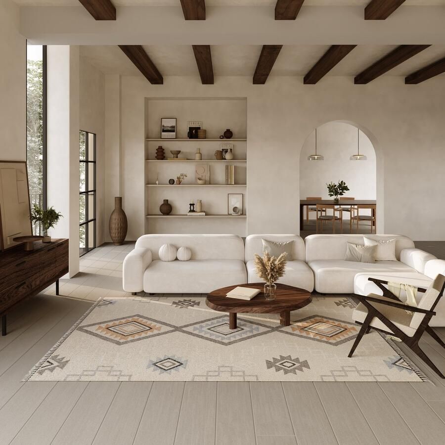 Green Looop Handgeweven vloerkleed Jong 100% wol Dikte: 5mm