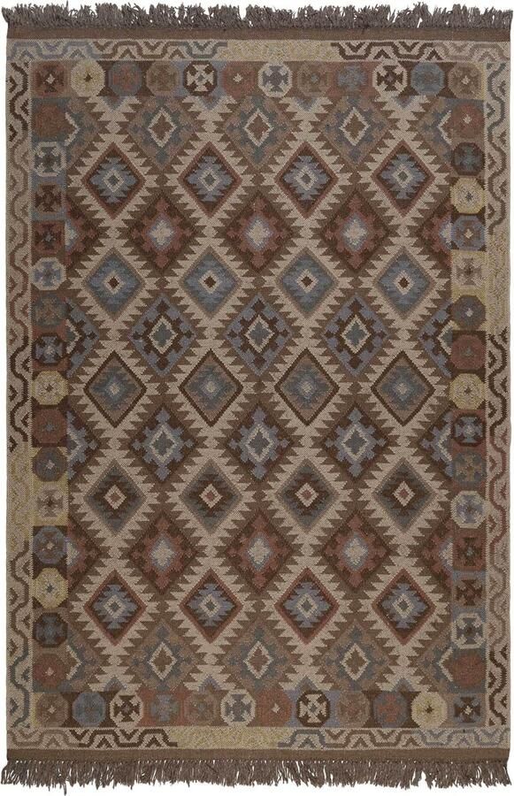 Green Looop Handgeweven vloerkleed Migny 100% wol Dikte: 5mm