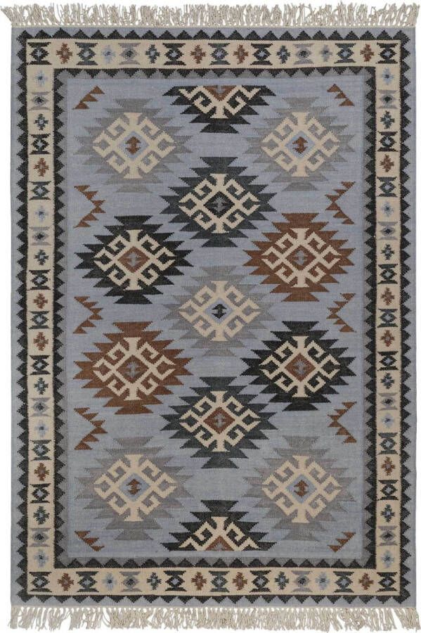 Green Looop Handgeweven vloerkleed Blancard 100% wol Dikte: 5mm