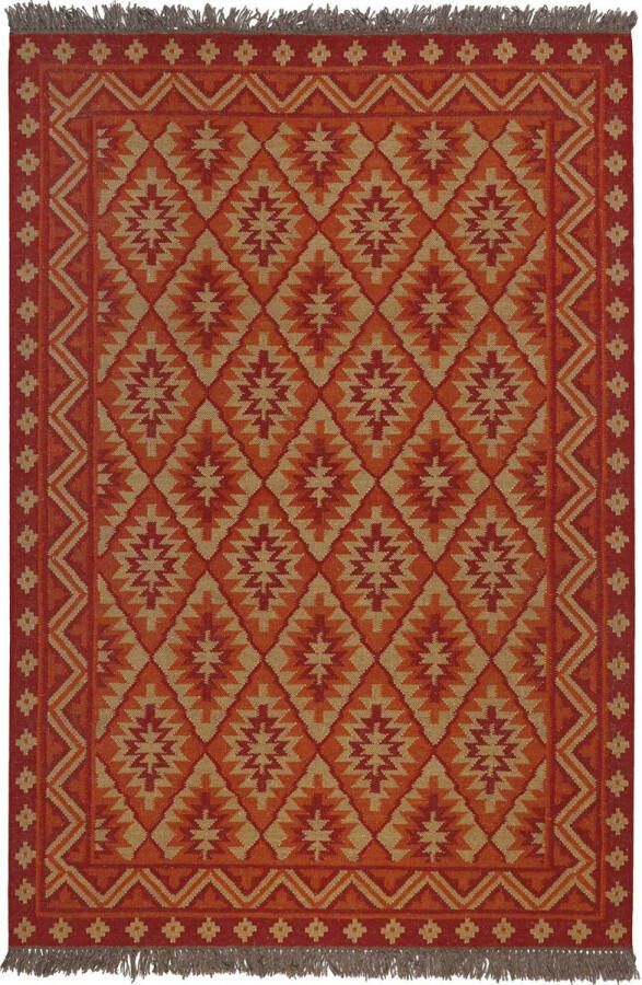 Green Looop Handgeweven vloerkleed Clare 100% wol Dikte: 5mm