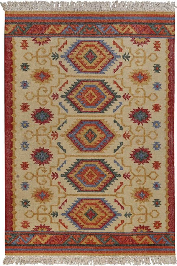 Green Looop Handgeweven vloerkleed Valere 100% wol Dikte: 5mm